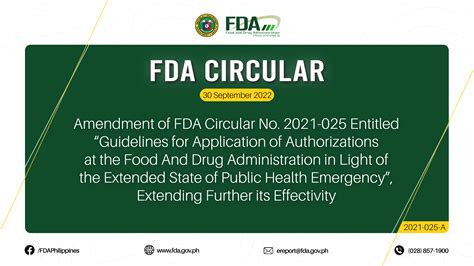 validity of drug test in the philippines|FDA Circular No.2021.